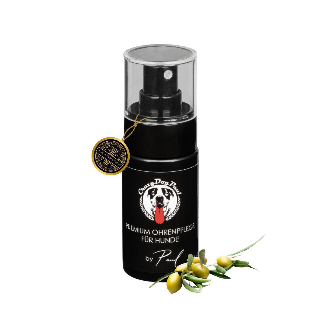 CrazyDogPaul Premium Anti-Zecken Set – Natürliche Fell-, Ohren- & Pfotenpflege
