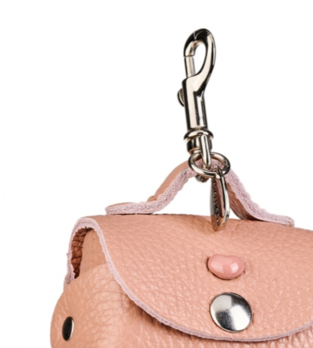 Designer Kotbeutelspender Le Bebe aus feinstem Leder von CrazyDogPaul 