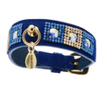CrazyDogPaul Luxus Hundehalsband AMALFI – Handgefertigt mit Swarovski-Kristallen - 25% Rabatt