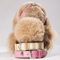 CrazyDogPaul Luxus Hundehalsband PORTOFINO – Mediterraner Vintage-Chic